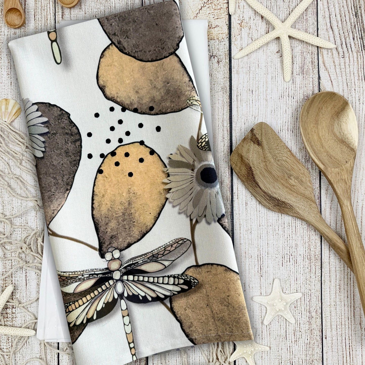 Dragonfly Wisp Tea Towel