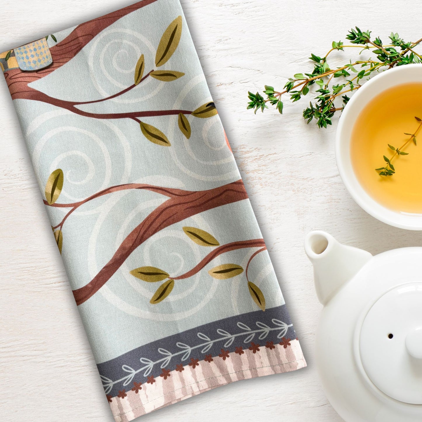 Birdie Tea Towel