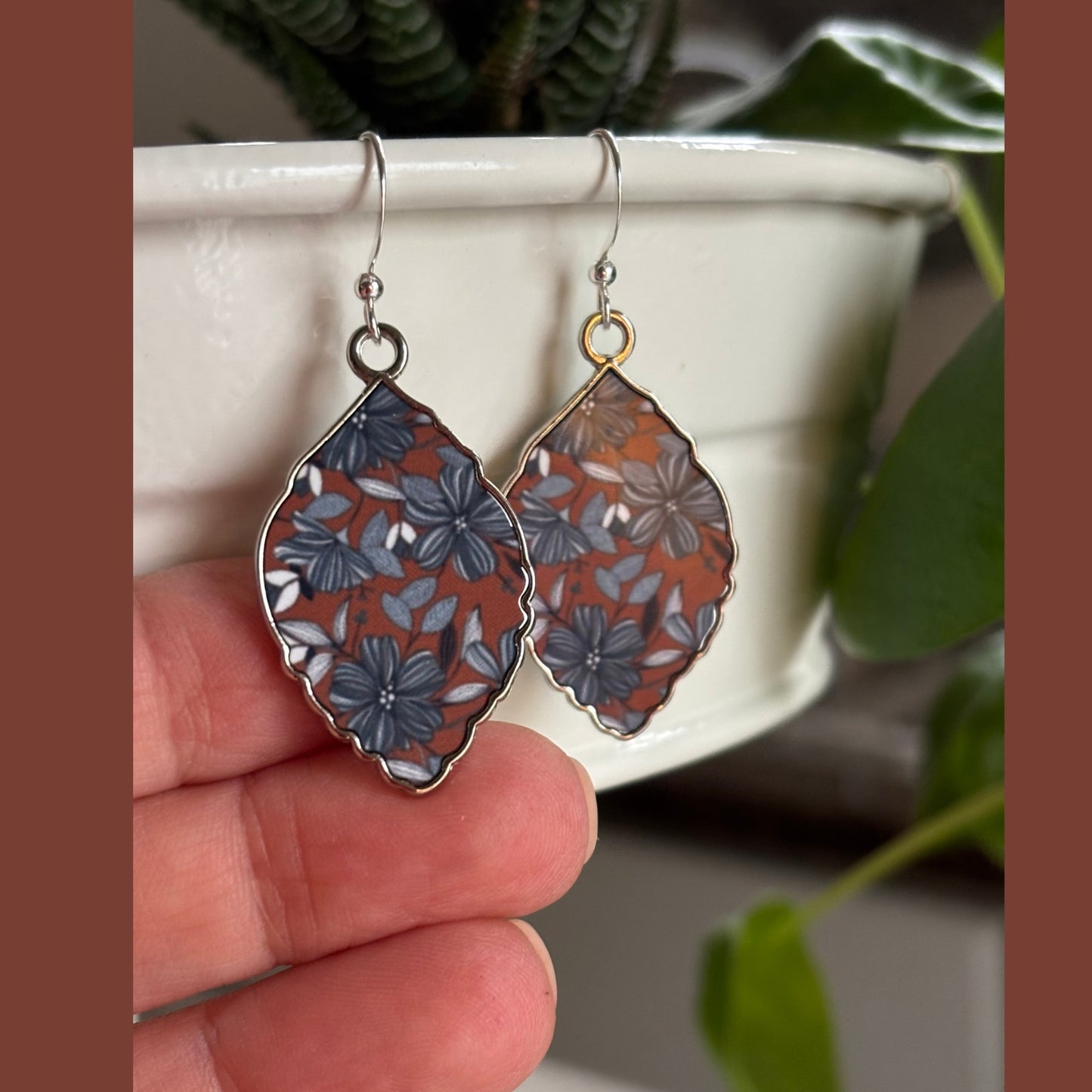 Desert Denim Earrings