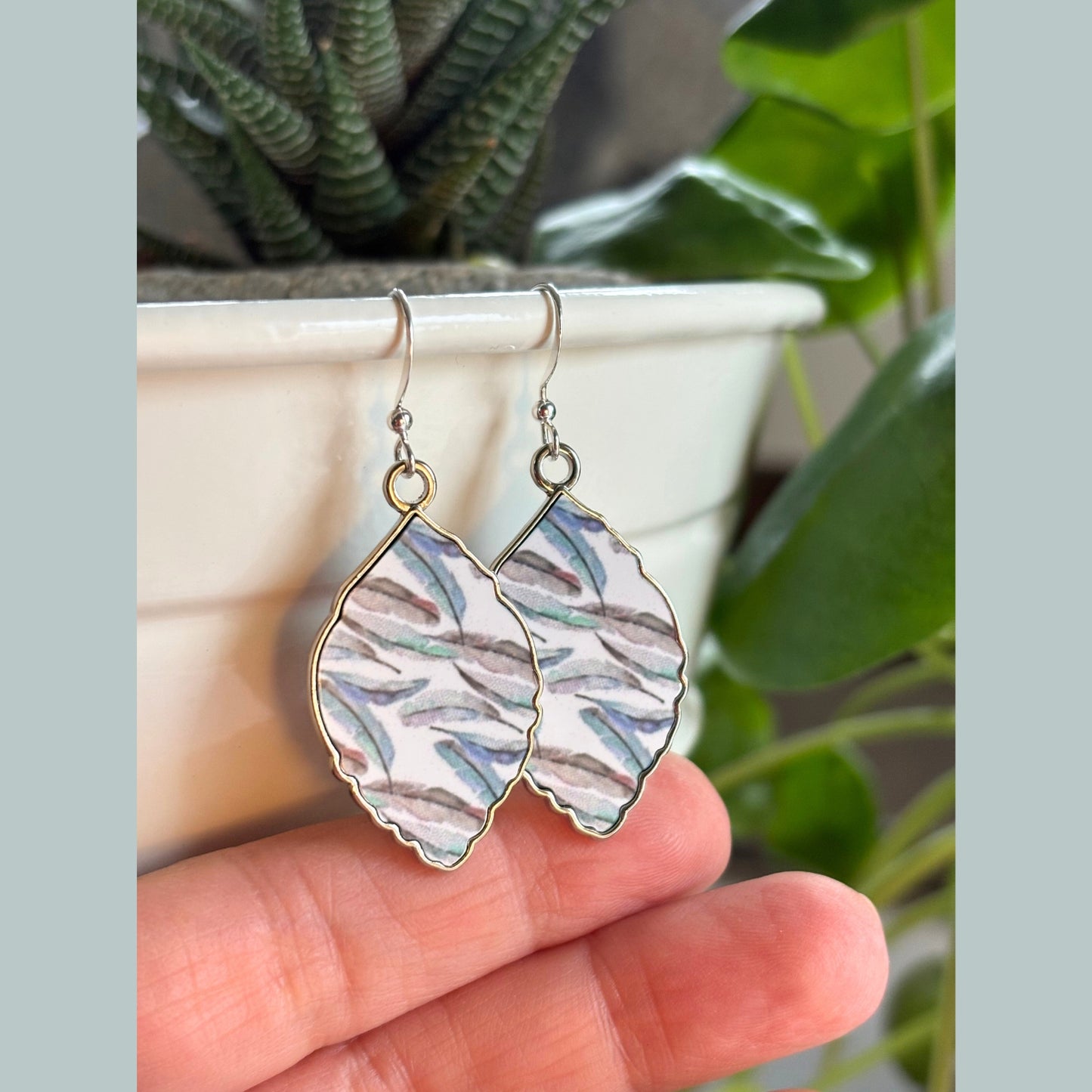 Luna Feathers Earrings