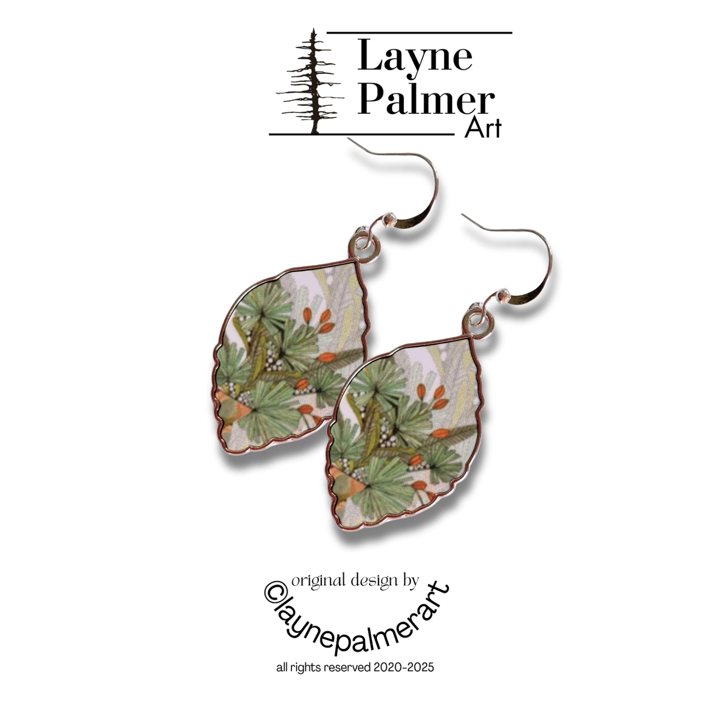 Green Goddess Earrings