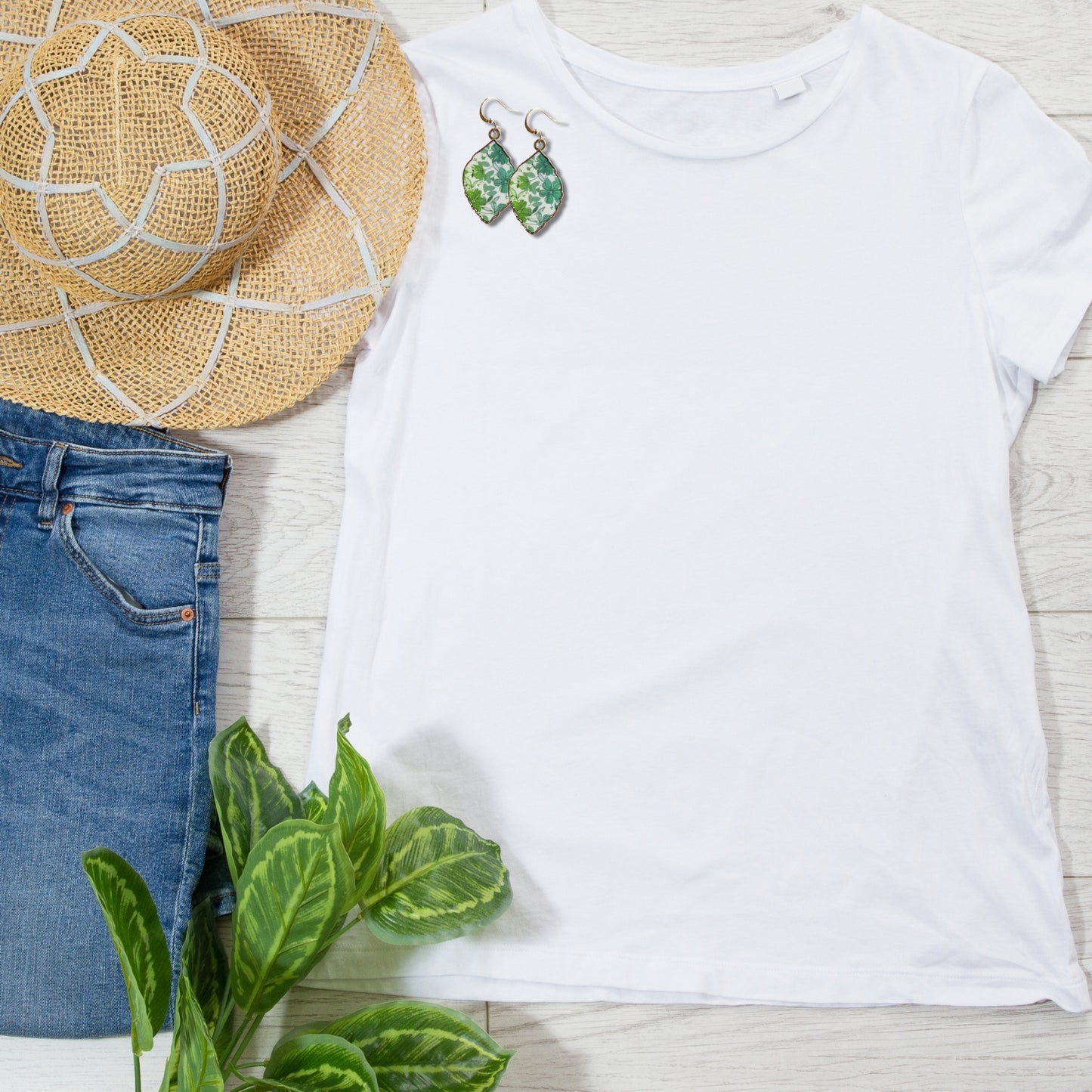 Seaside Floral Earrings