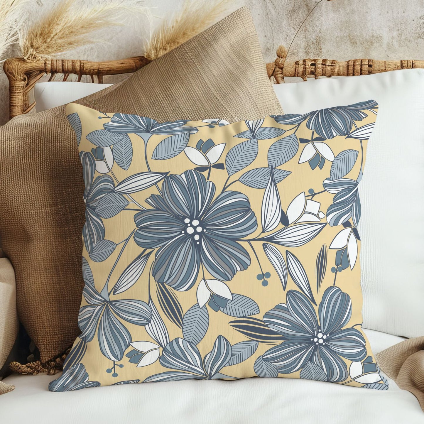 Dutch Sun Pillow Cover
