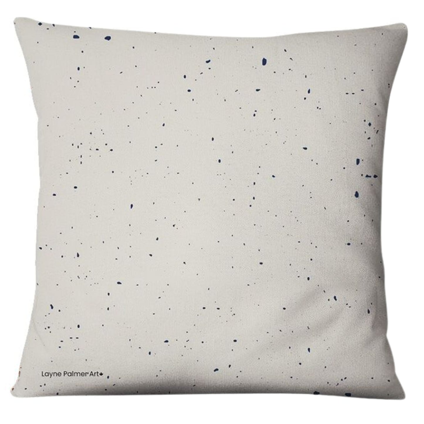 Feather Blue Pillow Cover