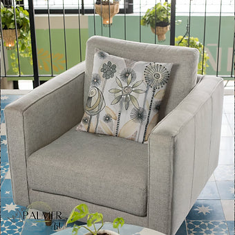 Garden Party Fawn Pillow Cover