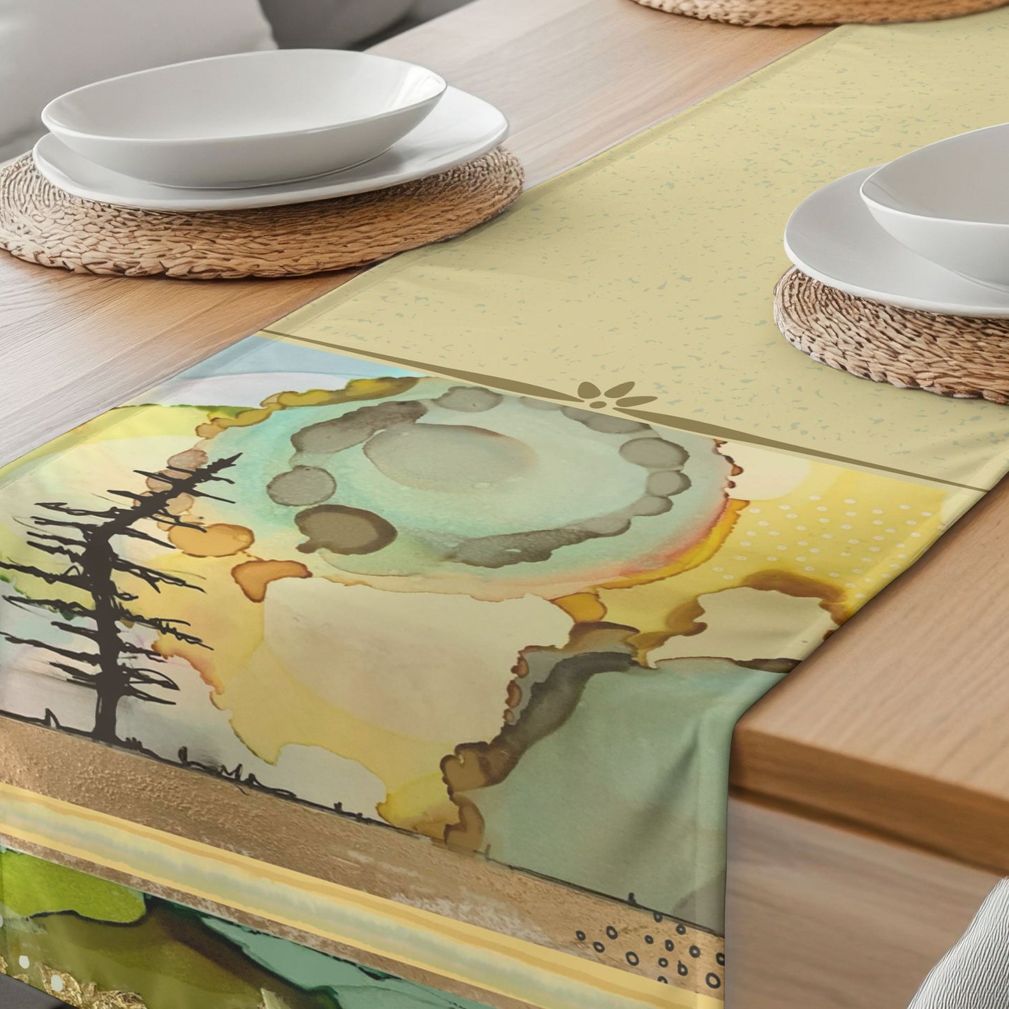 Yellow Burst Tree Runner