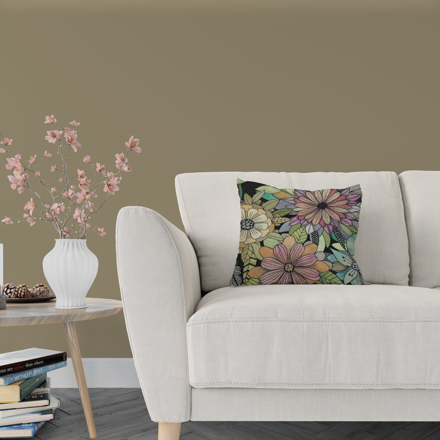 Flower Party Mix Pillow Cover