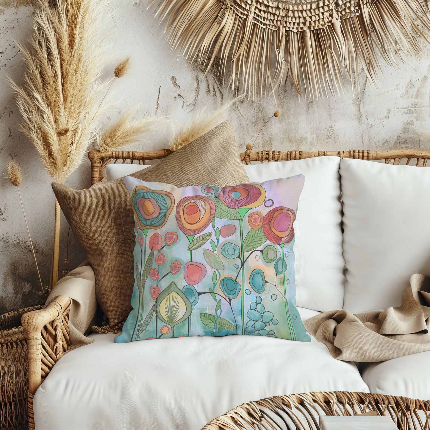 Simply Summer Pillow Cover