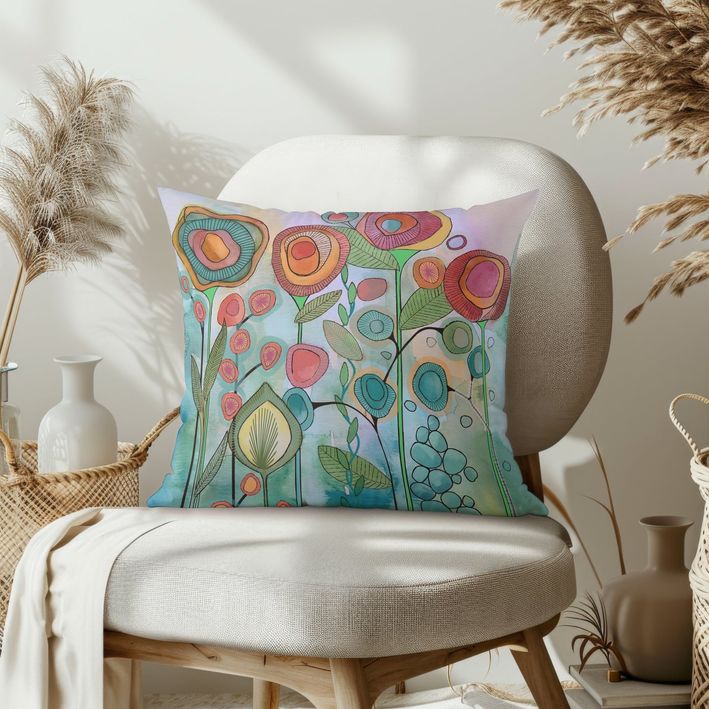 Simply Summer Pillow Cover