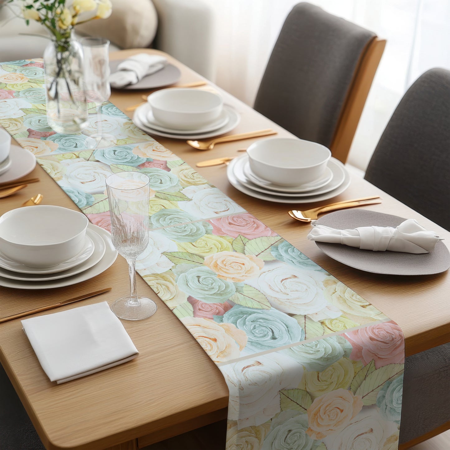 Vintage Rose Runner