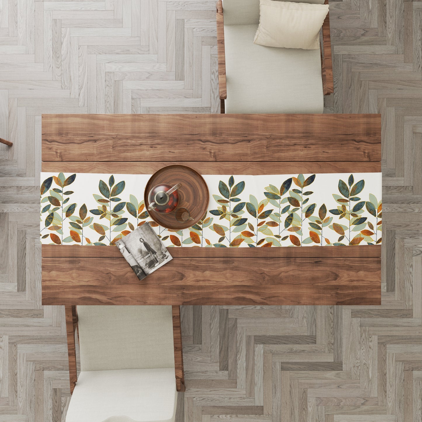 Woodland Moss Table Runner