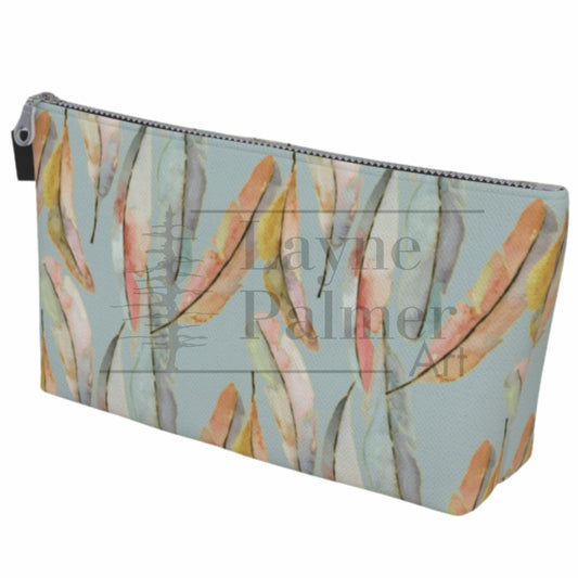 Feather Whimsy Makeup Tote