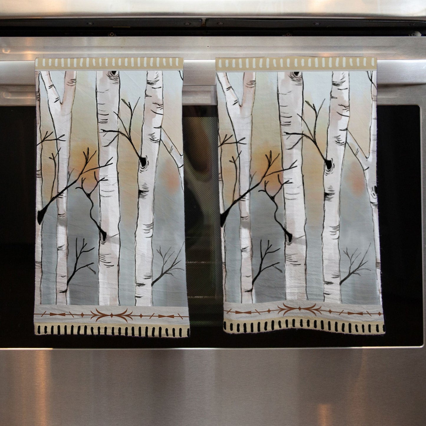 Birch Tree Tea Towel