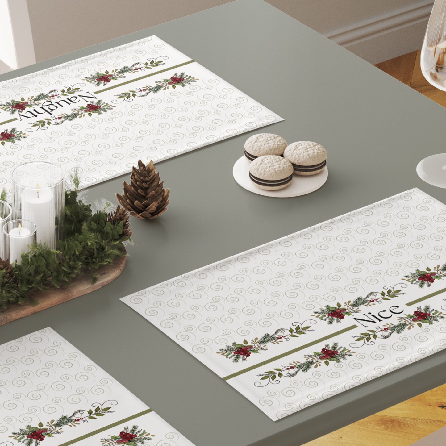 Naughty/Nice Placemats