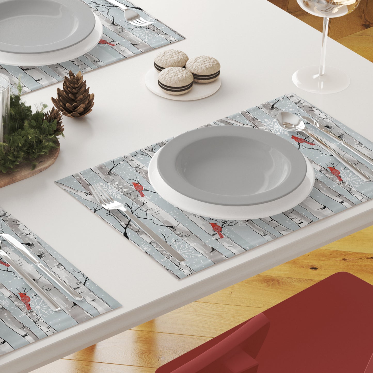 Cardinal Birch Placemats