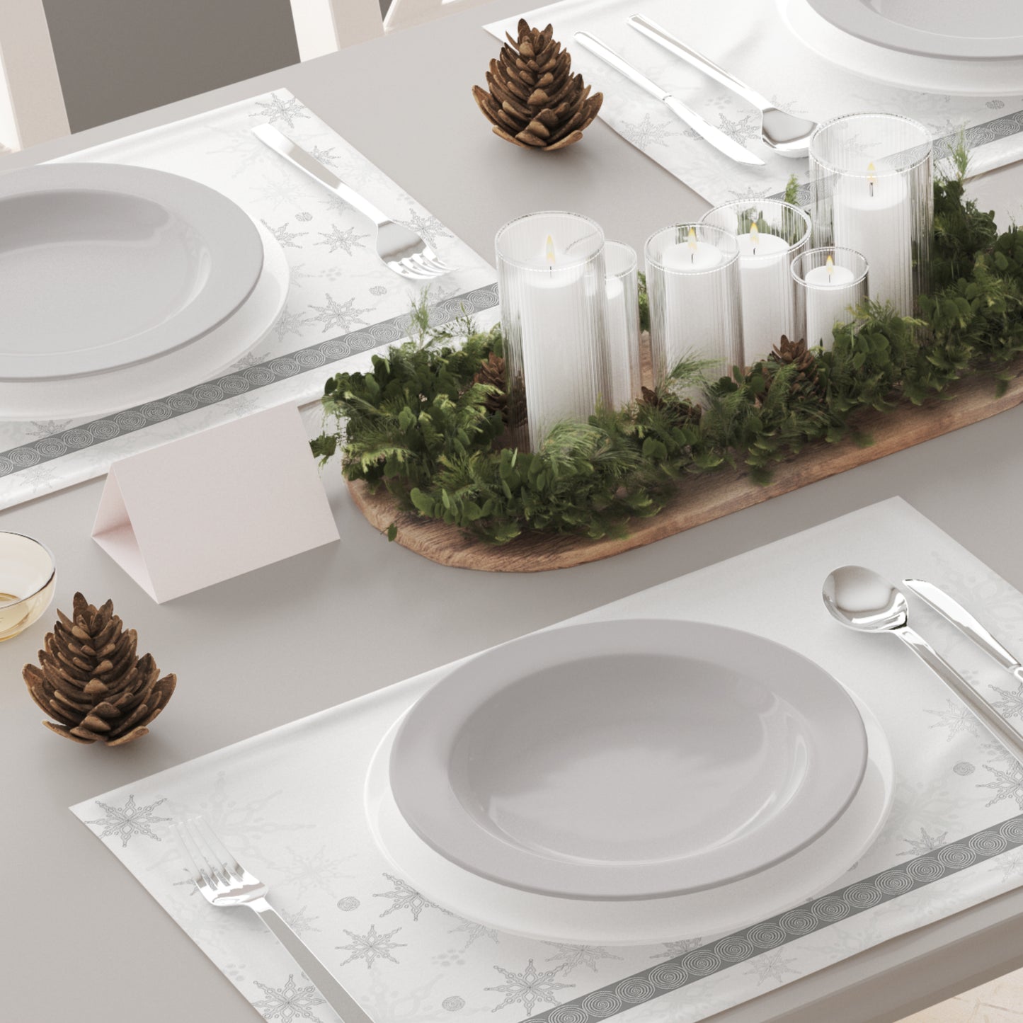 Snowflake Fawn Placemats
