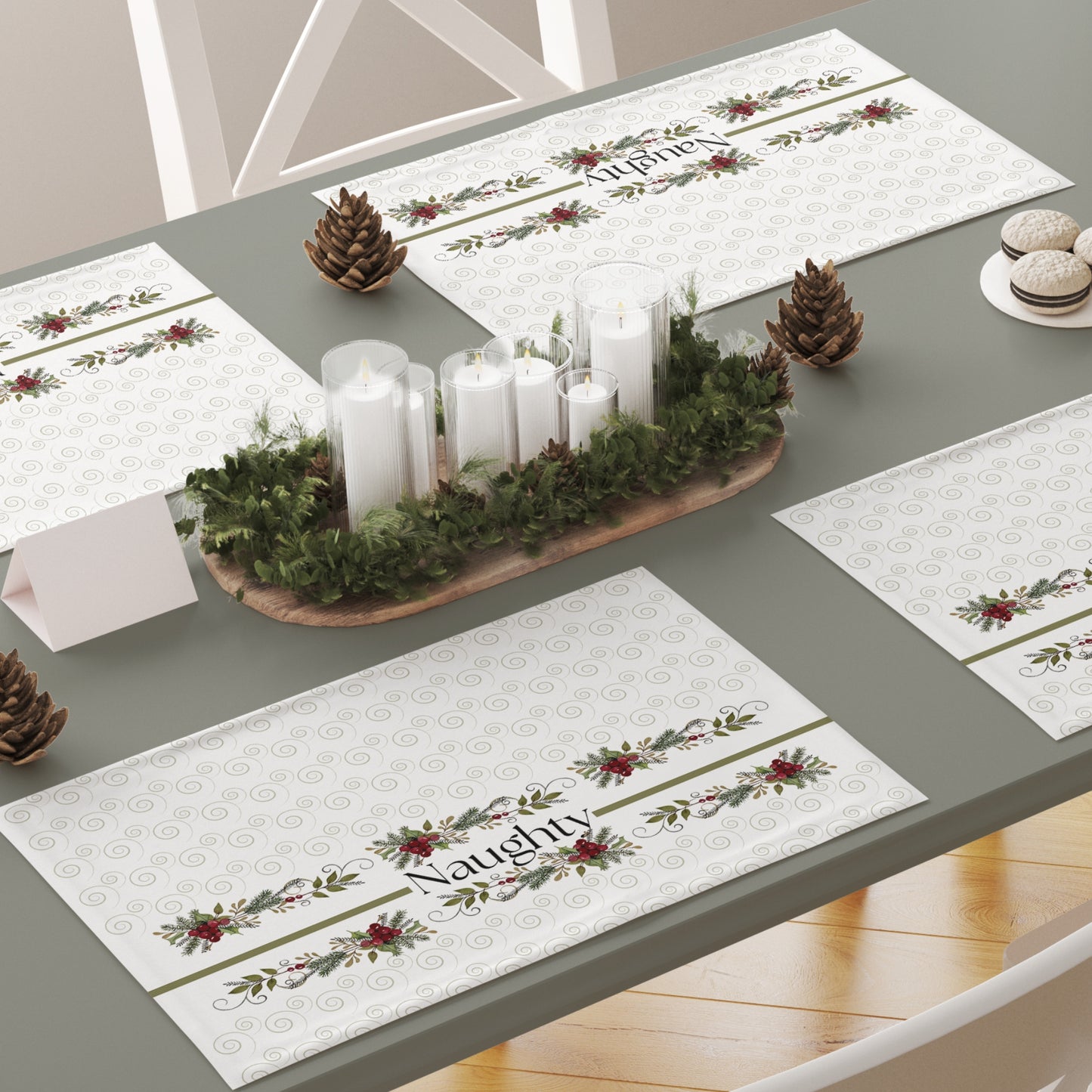 Naughty/Nice Placemats