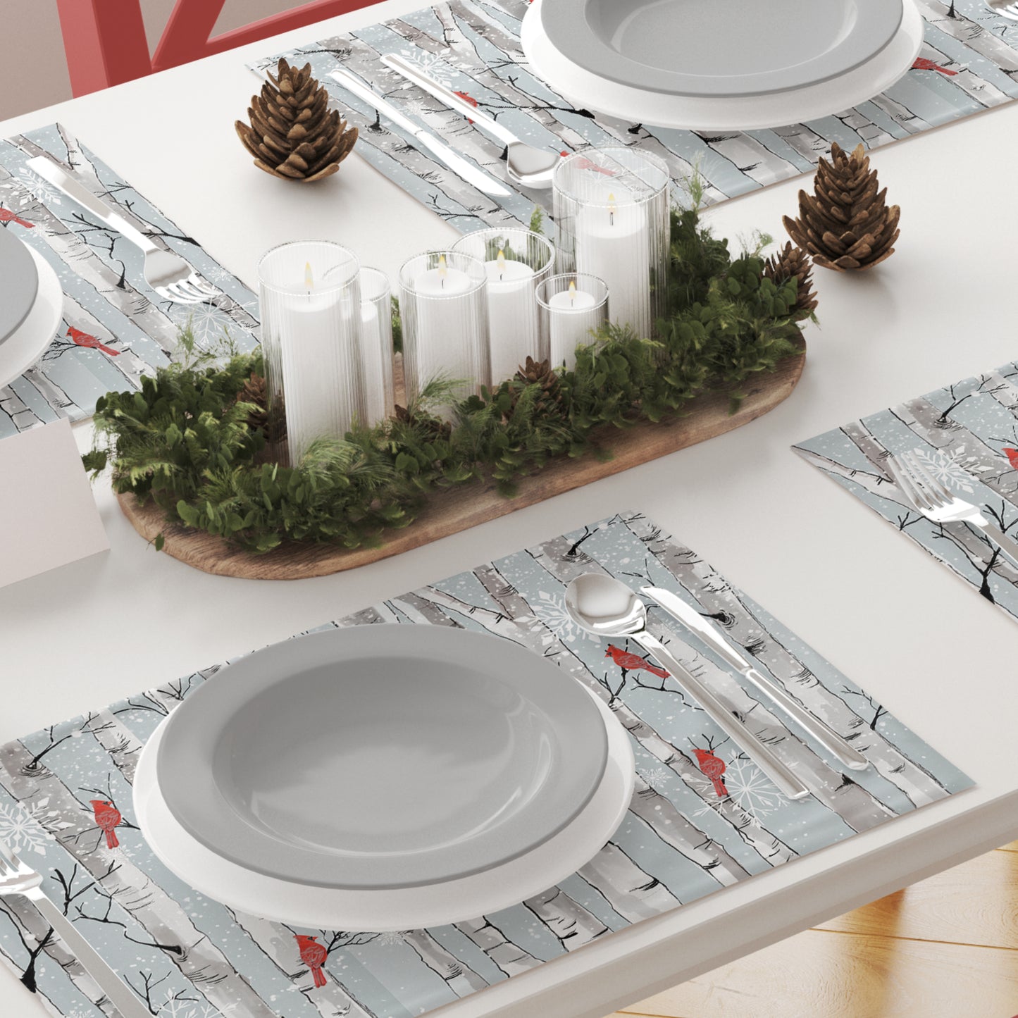 Cardinal Birch Placemats