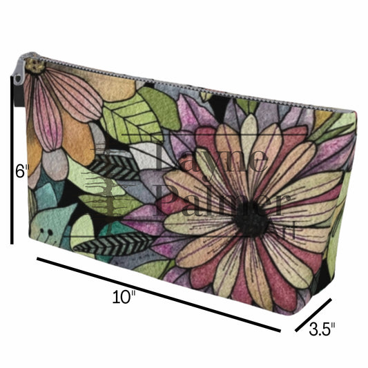 Flower Party Mix Makeup Tote