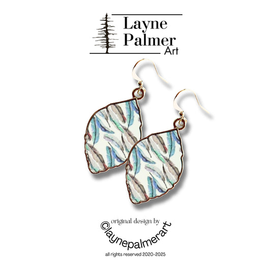 Luna Feathers Earrings