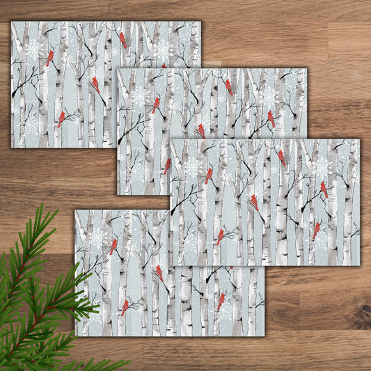 Cardinal Birch Placemats
