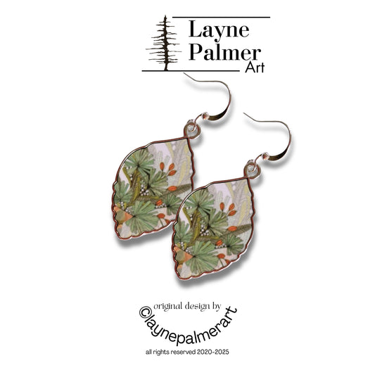 Green Goddess Earrings