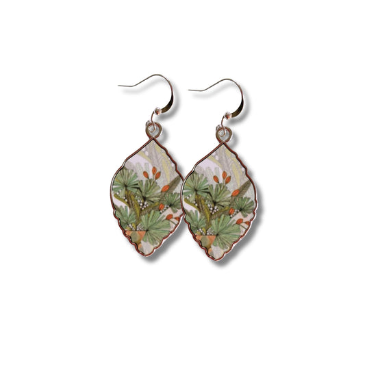 Green Goddess Earrings