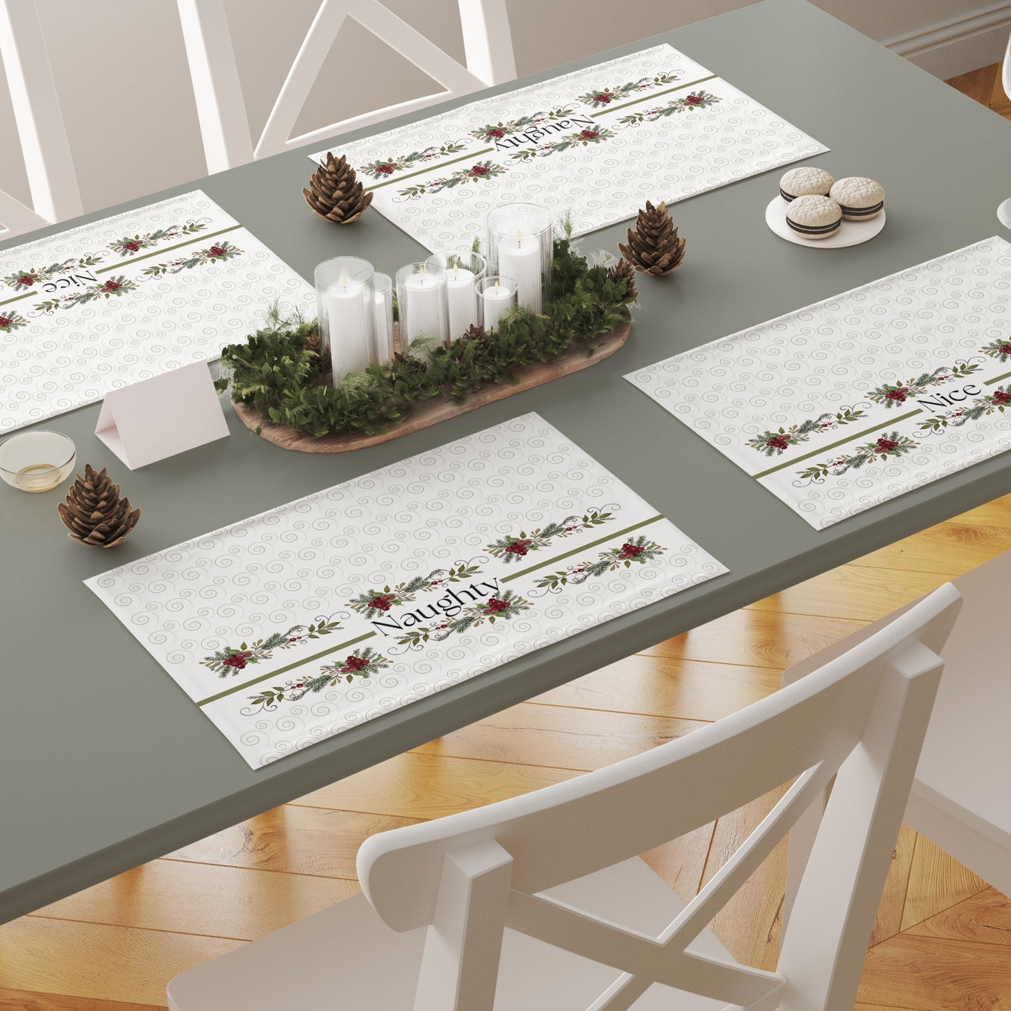 Naughty/Nice Placemats