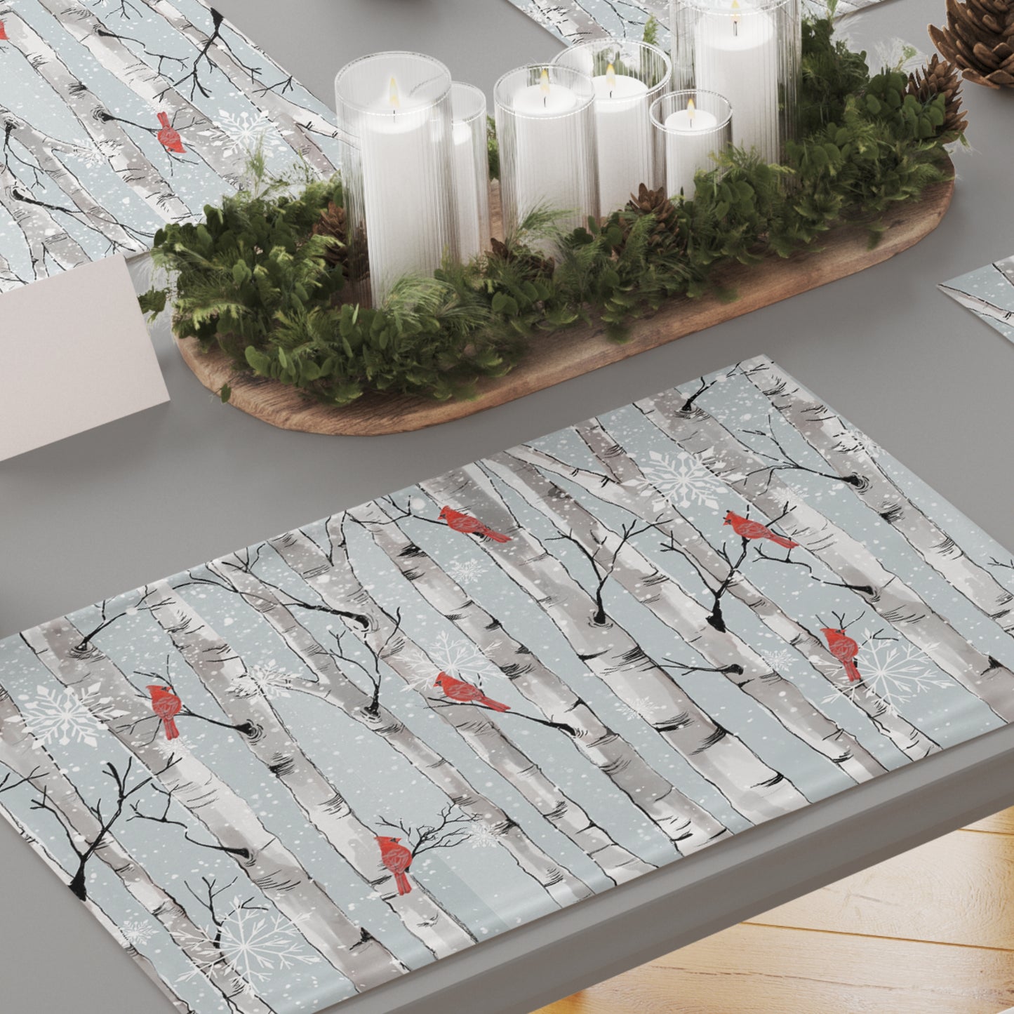 Cardinal Birch Placemats