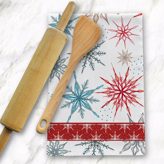 Rainbow Frost Tea Towel