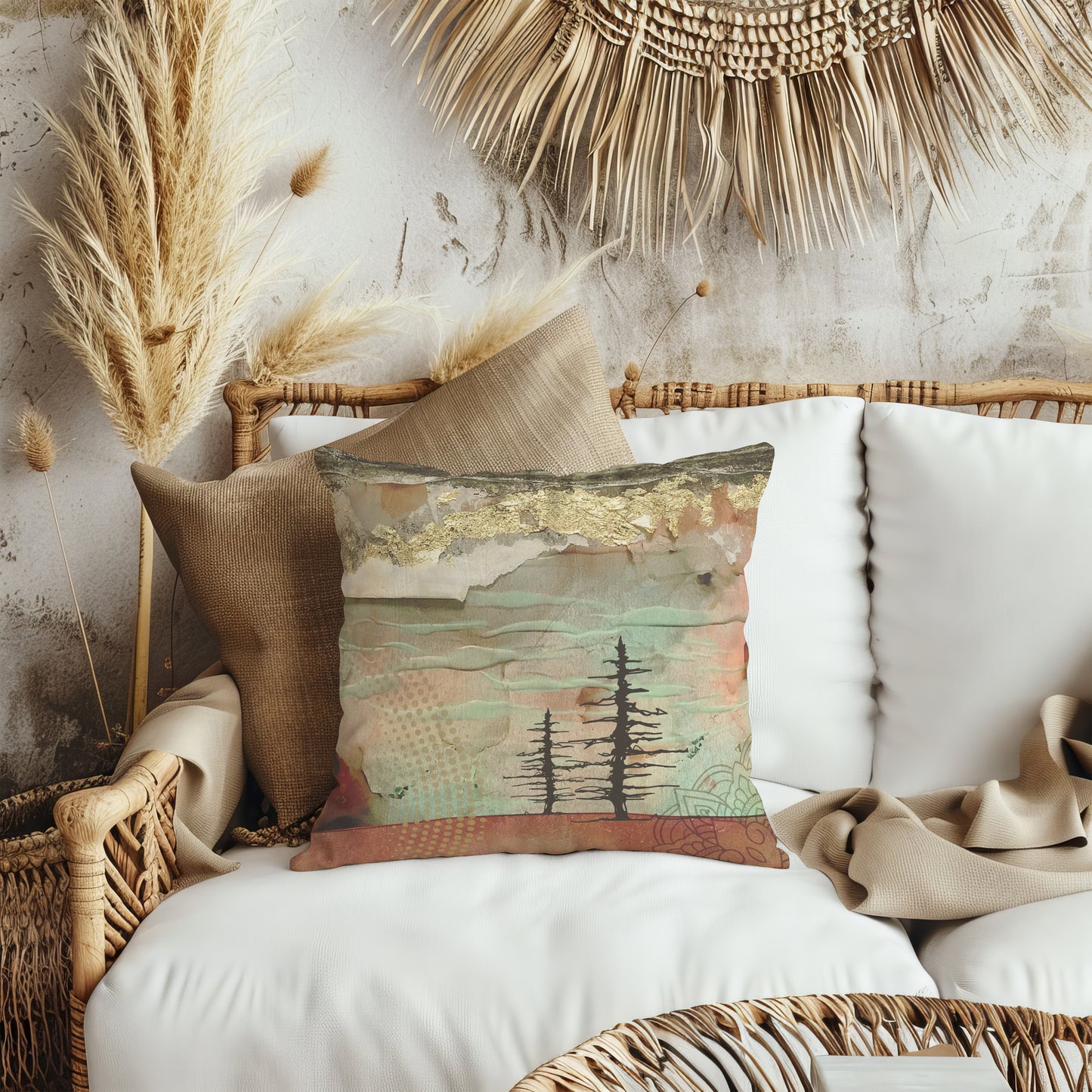 Autumn Skyfall Pillow Cover