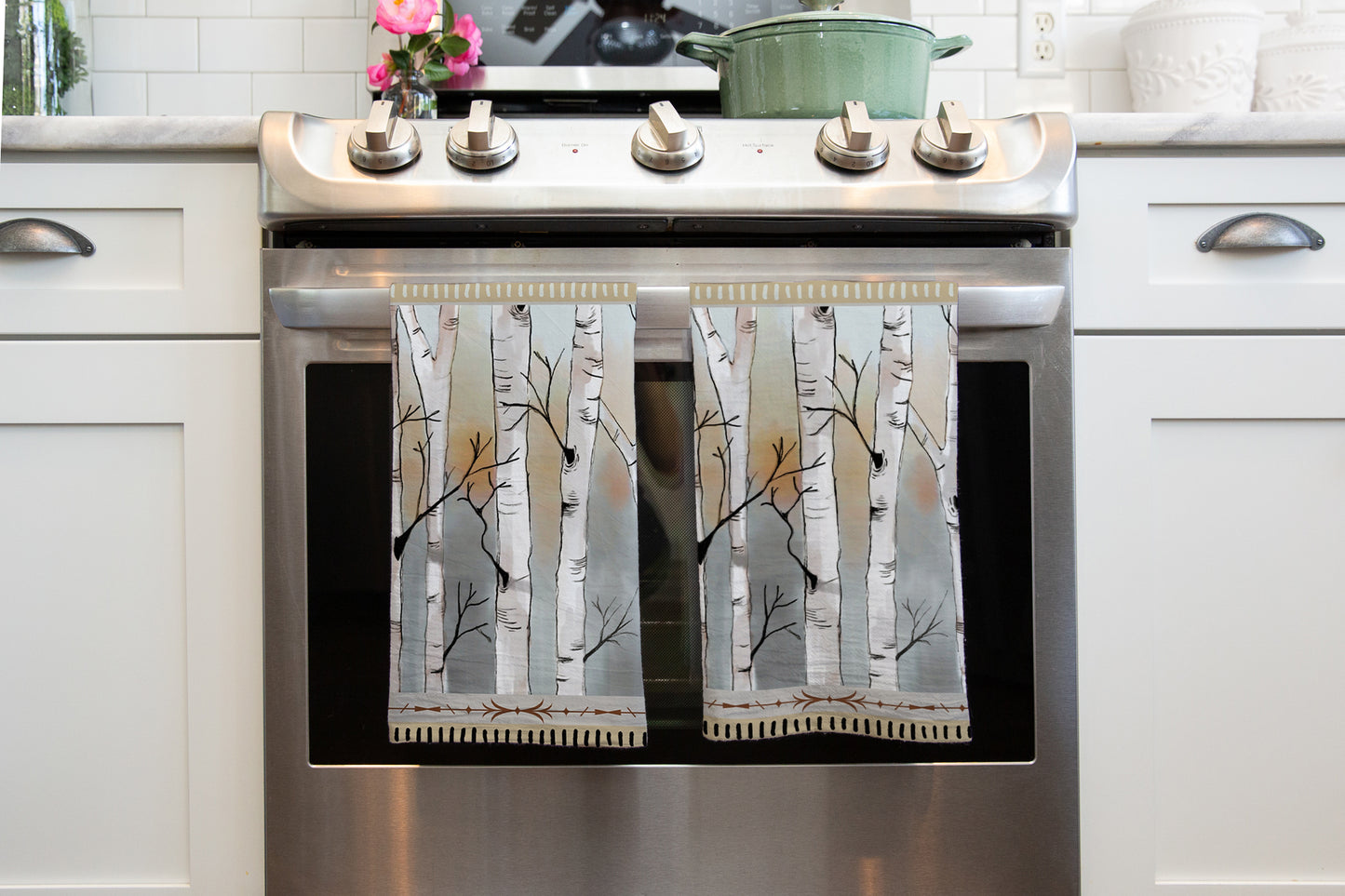 Birch Tree Tea Towel