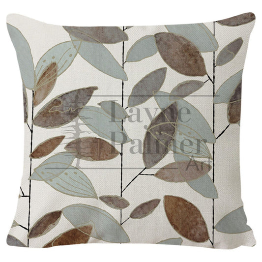 Woodland Blue Pillow Cover