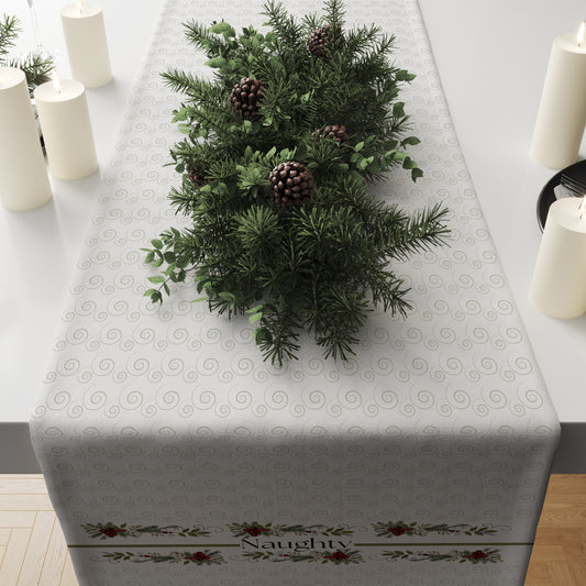 Naughty/Nice Table Runner