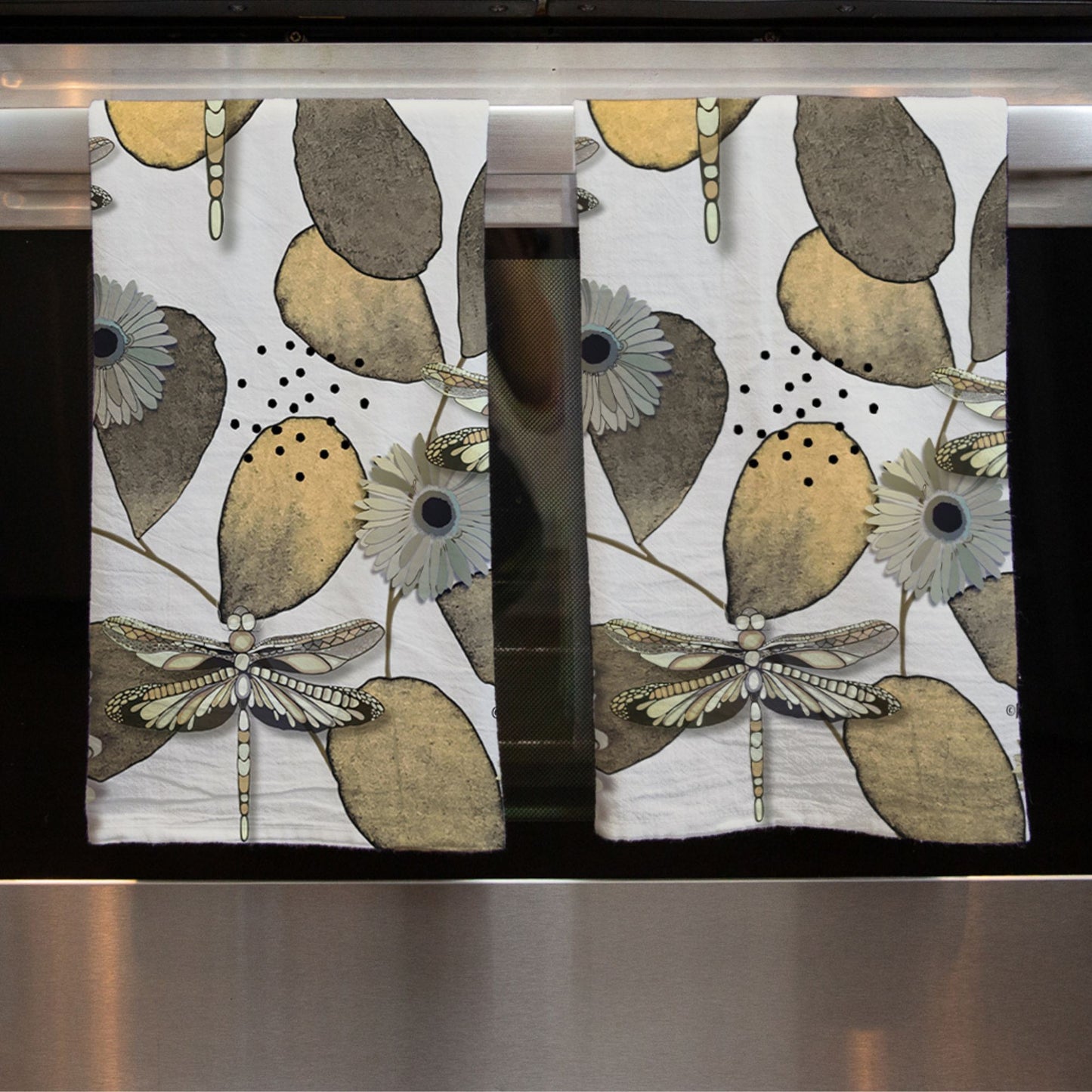 Dragonfly Wisp Tea Towel