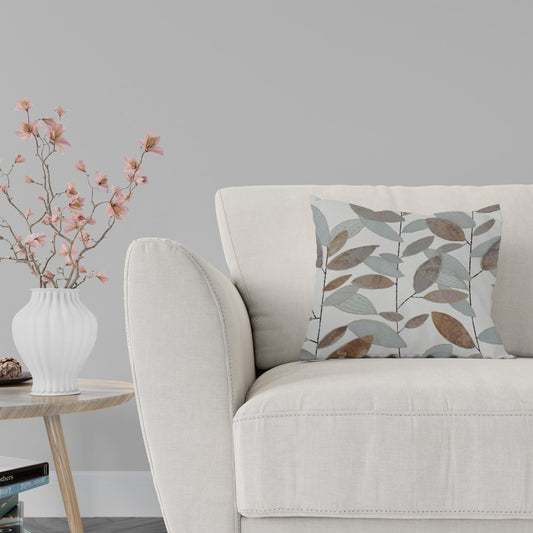 Woodland Blue Pillow Cover