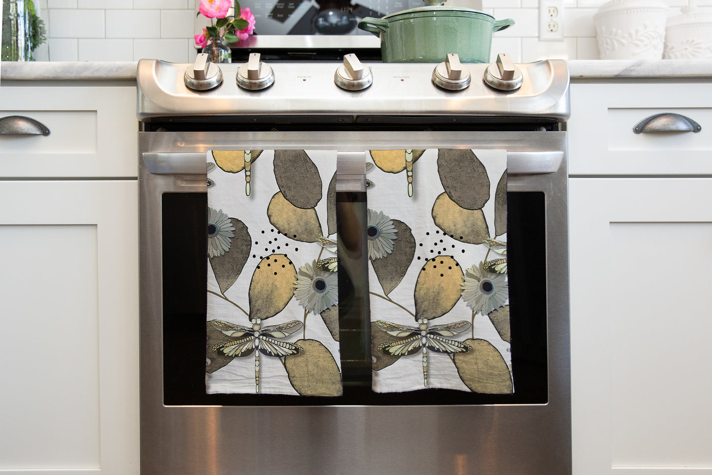 Dragonfly Wisp Tea Towel